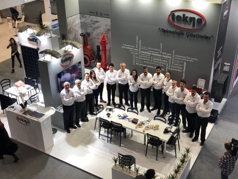 Tekno Yangın at the Sodex fair