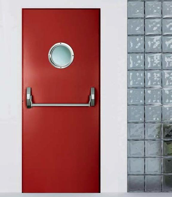 Fire-rated door
