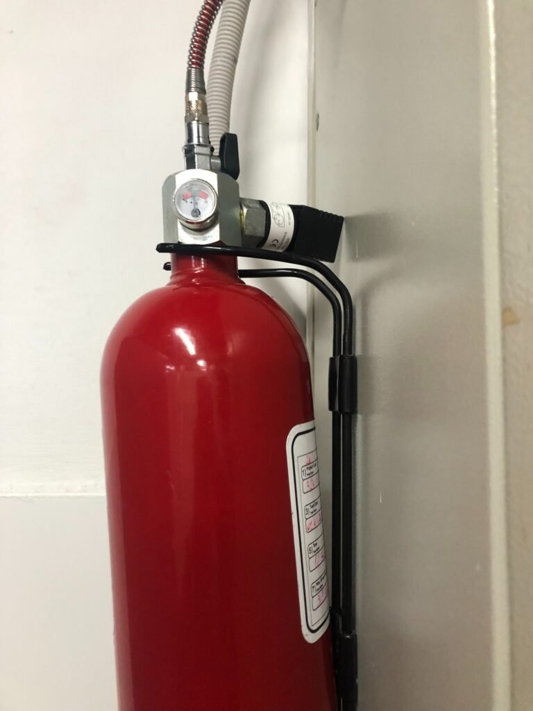 Gas extinguishing installation at Sözer Jewelry, Istanbul