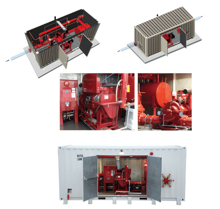 Fire pump equipment