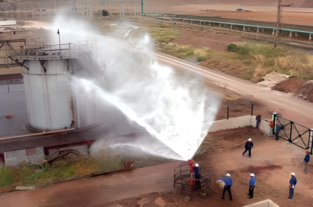 Foam suppression system